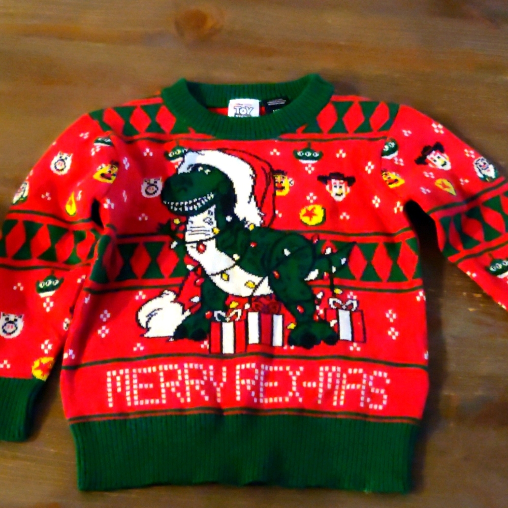 Cute disney toy story Christmas sweater